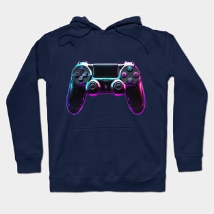 Cool Neon PS4 Gaming Controller Hoodie